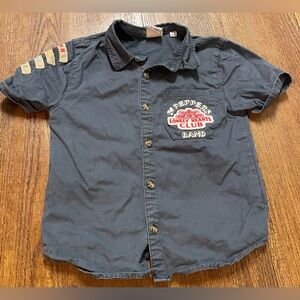 Beatles Button Down Shirt